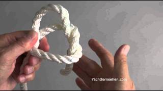 SekundenPalstek  Bowline by Yachtfernsehencom [upl. by Fafa16]