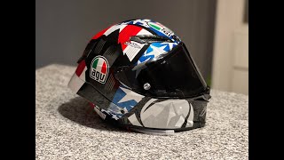 AGV Pista GP RR UNBOXING  LIMITED EDITION Joan Mir COTA [upl. by Sholes]