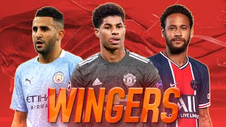 Top 10 Wingers in Football 2021 [upl. by Abernathy]