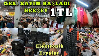 İstanbul Kadıköy Bit Pazarı Geri Sayım Başladı Herşey 1 TL trend 2023 shorts [upl. by Magner]