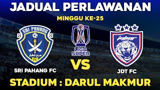 🔴Sri Pahang FC VS JDT FC  LS25  Stadium Darul Makmur  jadual liga super Malaysia 2023 [upl. by Nylesoy]