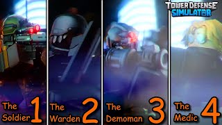 MERCENARY BASE LEAK  FOUR NEW UNITS  MILITANT WARDEN DEMOMAN amp MEDIC UNITS  TDS Update Leaks [upl. by Ahseym]