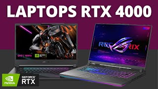 MEJORES PORTÁTILES GAMING 2023 CON RTX 4000  LAPTOPS RTX 4000 [upl. by Ime]