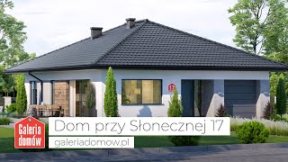 Projekt domu przy Słonecznej 17  GaleriaDomowpl [upl. by Ayhtak]