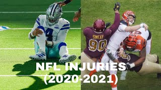 NFL Gruesome Injuries 20202021 Season [upl. by Waal]