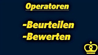 Die Operatoren BEWERTEN und BEURTEILEN erklärt SachurteilWerturteil  Geschichte Abitur 2023 [upl. by Teague]