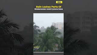 Heavy Rain Hit Parts Of Bhubaneswar Amid Cyclone Dana cyclonedana cyclone odisha shorts [upl. by Retsim314]