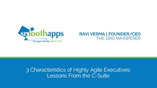 3 Characteristics of Highly Agile Executives Lessons from the CSuite [upl. by Aimet]