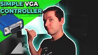 How to Create VGA Controller in Verilog on FPGA  Xilinx FPGA Programming Tutorials [upl. by Gwyn]