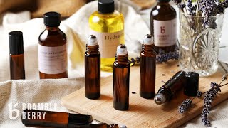 How to Blend Essential Oils  Make Aromatherapy Body Oil  Tips from an Expert  Bramble Berry [upl. by Krakow]