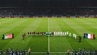 Portugal vs France  Euro 2021  23 June 2021 Gameplay [upl. by Hewet]