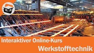 Werkstofftechnik 1 online lernen So einfach gehts  Ingenieurkursede [upl. by Llyrat524]