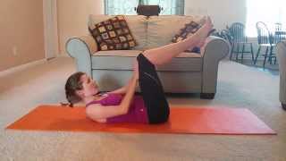 Pilates for Beginners at Home finding the CORE [upl. by Lertram726]