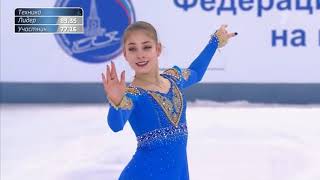 Alena Kostornaya FP  Russian Nationals 2019 [upl. by Camey]