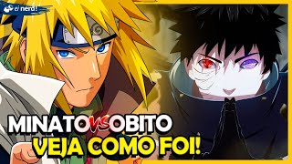 MINATO VS OBITO VEJA COMO FOI [upl. by Natrav454]