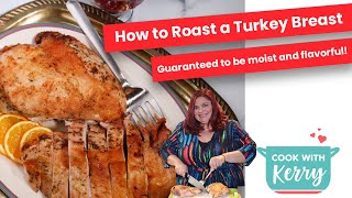 How to Roast a Turkey Breast  Dry Brined Turkey Breast Recipe [upl. by Ahmad556]