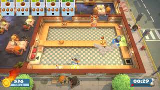 Overcooked All You Can Eat Story 111Single PlayerFour StarsInstant Timer Countdown [upl. by Barcot150]