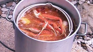 Cajun Seafood Boil  Snow Crab Legs amp Shrimp quotDIYquot [upl. by Leval814]