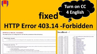 How to fix HTTP Error 40314 Forbidden [upl. by Ihp131]