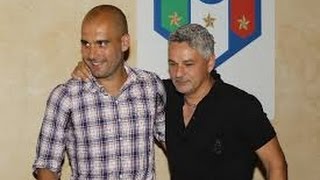 Baggio incontra Guardiola [upl. by Denni]