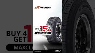 Buy 4 Get 15 Off  Winrun Maxclaw HT tyres  Tyroola [upl. by Edelstein]