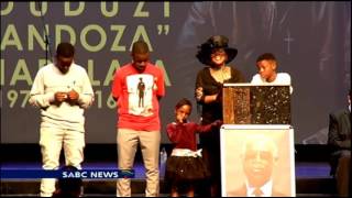 Mandozas wife Mpho pays tribute to her husband [upl. by Kcirednek]