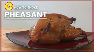 Smoked PHEASANT on the Masterbuilt  How to Smoke Pheasant [upl. by Amapuna]