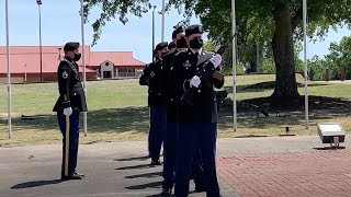 Honor Guard Performs 21Gun Salute and TAPS [upl. by Bradstreet658]