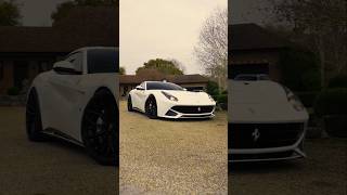 F12 fitted with lowering springs supercars ferrari f12berlinetta automobile cars cartok car [upl. by Enileve279]