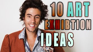 10 Lucrative ART EXHIBITION IDEAS Youve Never Heard Of Without Gallery Representation [upl. by Bekki]