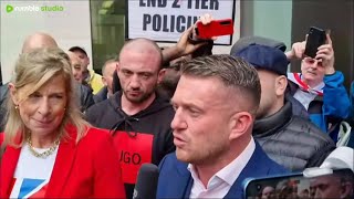 Tommy Robinson verdict at Westminster Magistrates Court [upl. by Ammadas]