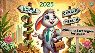 Rabbit Chinese Zodiac Horoscope 2025 Career Growth and Wealth Predictions [upl. by Claudina]