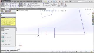 SOLIDWORKS  Trim Entities Tool [upl. by Ert]