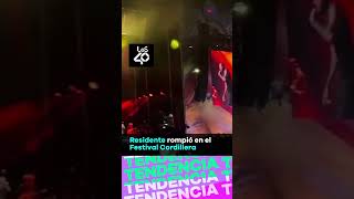 Presentación de Residente en el festival Cordillera 2023 [upl. by Rhines]