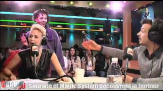 Soprano et Magic System rencontrent le hurleur  CCauet sur NRJ [upl. by Halas]