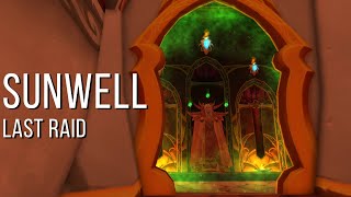 Last Sunwell Raid  WOTLK Prepatch  Arcane Mage  TBC  141 [upl. by Hurlow860]