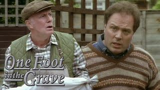 Abducted By Aliens  One Foot In The Grave Christmas Special 1996  BBC Comedy Greats [upl. by Donahue]