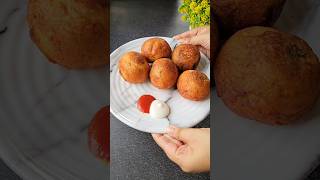 Bread Pakora😍 shorts viralvideo cooking food foodie cookingvlog snacks bread eveningsnacks [upl. by Mahon]