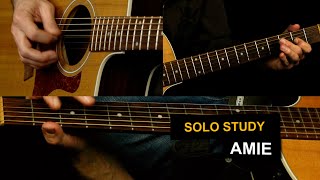 How to play Amie guitar solo  Pure Prairie League [upl. by Ashling]