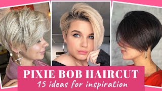 Pixie Bob Haircut  15 Creative Ideas for This Versatile Haircut [upl. by Sparhawk]