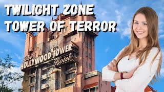 The Twilight Tower of Terror at Disneys Hollywood Studios OnRide [upl. by Leirud]