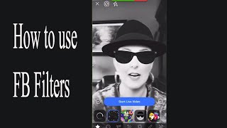 How to Use Filters When Doing a Facebook Live [upl. by Koball]