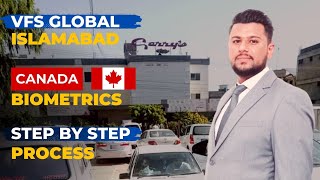 Canada Biometrics Process in Pakistan  Canada Embassy Islamabad  VFS Global Islamabad [upl. by Rodolph]