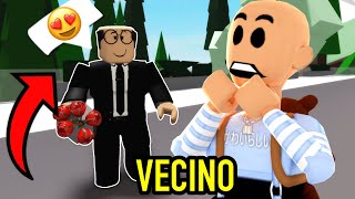 😱Mi nuevo vecino en Brookhaven😆Roblox [upl. by Namurt]