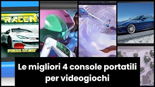 【Consolle portatile videogiochi】Le migliori 4 console portatili per videogiochi [upl. by Aralc]