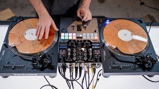 Technics SL1200MK7 Turntable  Cut Chemist Scratch Techniques [upl. by Noived367]