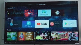 bush 43 inch full hd smart tv led fremless unboxing and review price 19500 [upl. by Ennaimaj]