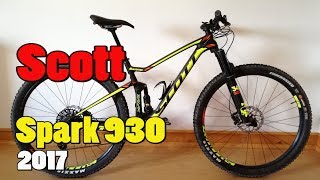 Scott Spark 930  2017 [upl. by Htyderem]