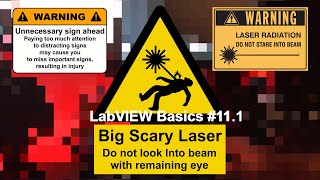 LabVIEW Basics 111  Laser Turrets and Event Structures in LabVIEW LINX  Project Overview [upl. by Howie171]