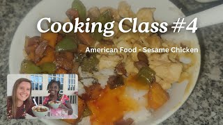 I Made Chinese Sesame ChickenIN AFRICA [upl. by Ocirederf568]